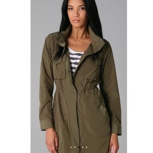 Theory rain jacket trench coat